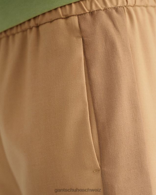 Frauen Gerade Schlupfhose 0LP6X741 GANT Toffeebeige