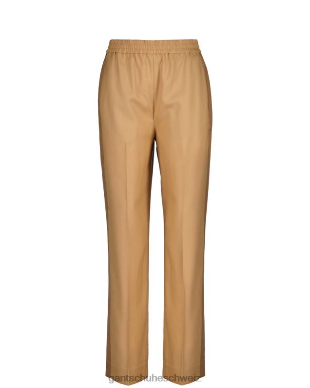 Frauen Gerade Schlupfhose 0LP6X741 GANT Toffeebeige