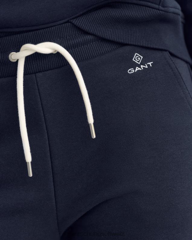 Frauen Jogginghose mit Logo 0LP6X734 GANT Abendblau