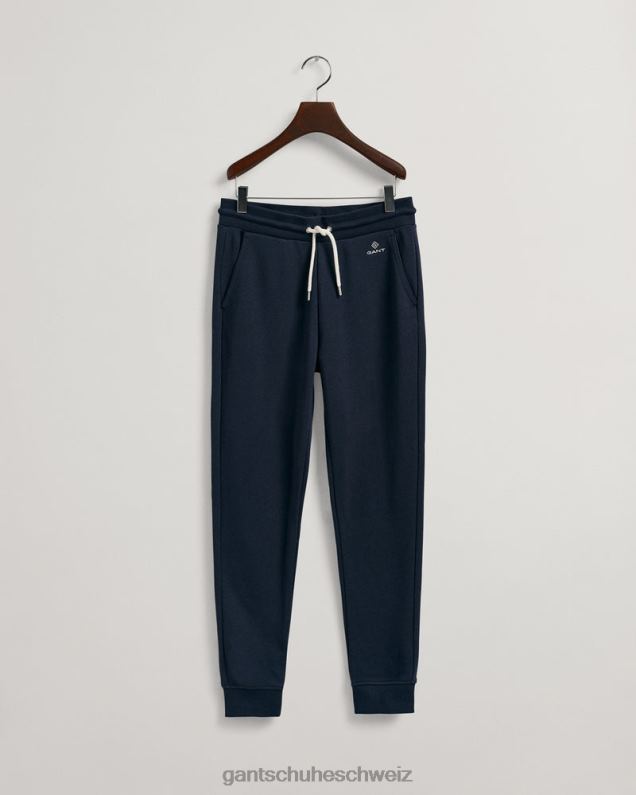 Frauen Jogginghose mit Logo 0LP6X734 GANT Abendblau