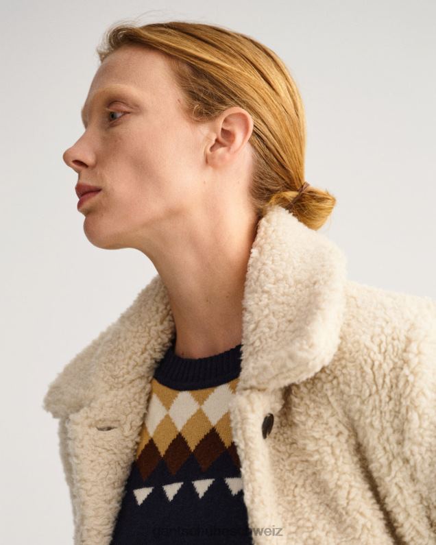 Frauen Teddyjacke 0LP6X752 GANT Kitt