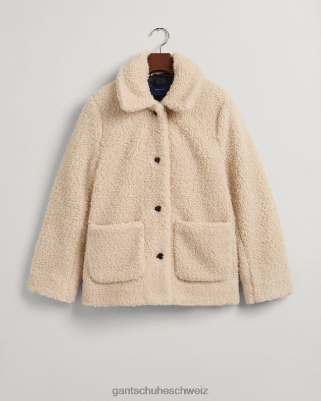 Frauen Teddyjacke 0LP6X752 GANT Kitt