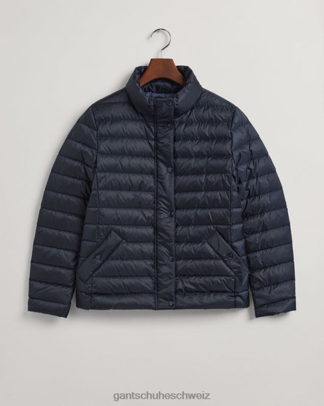 Frauen leichte Daunenjacke 0LP6X764 GANT Abendblau