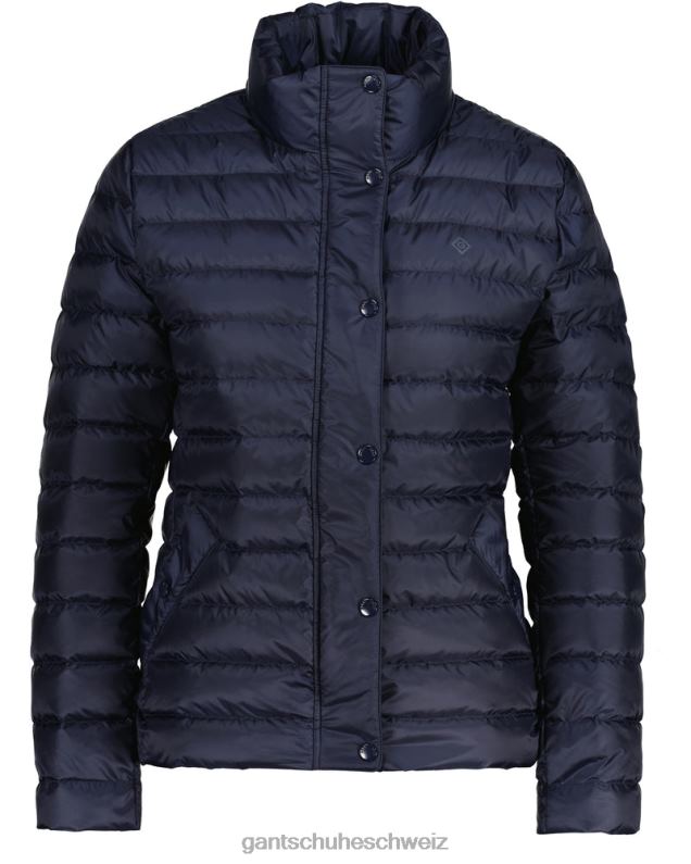 Frauen leichte Daunenjacke 0LP6X764 GANT Abendblau
