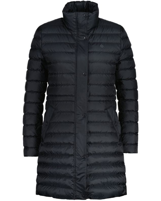 Frauen leichter Daunenmantel 0LP6X761 GANT Schwarz