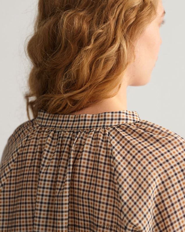 Frauen Icon G Essential T-Shirt 0LP6X606 GANT Ebenholzschwarz