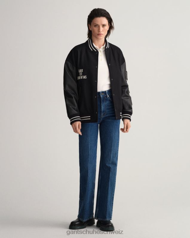 Frauen Original langärmliges Piqué-Poloshirt 0LP6X630 GANT Weiß