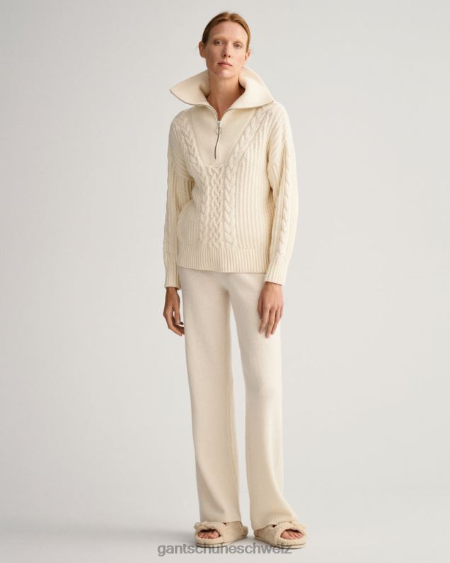 Frauen Lounge-Hosen 0LP6X675 GANT Creme