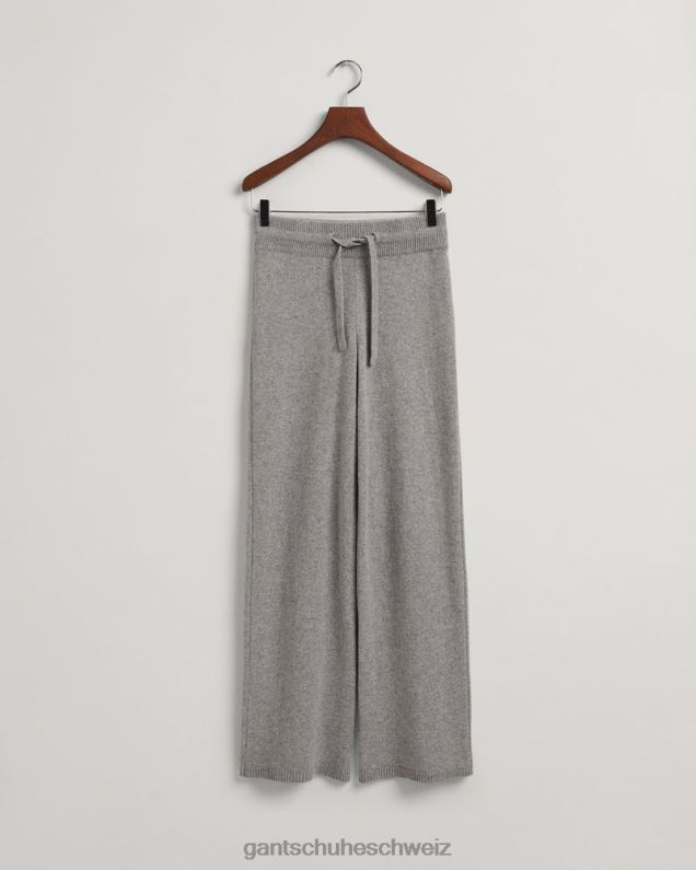 Frauen Lounge-Hosen 0LP6X678 GANT graue Melange