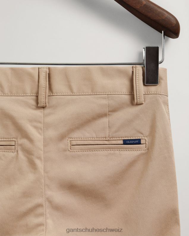 Jugend Chinohose für Kinder 0LP6X823 GANT dunkles Khaki