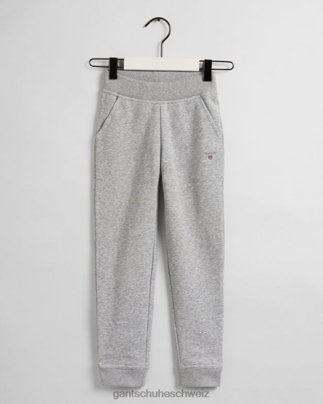 Jugend Original-Jogginghose für Jungen 0LP6X830 GANT hellgrau meliert