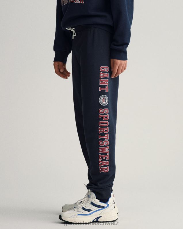 Jugend Wappenschild-Hose für Teenager 0LP6X827 GANT Abendblau