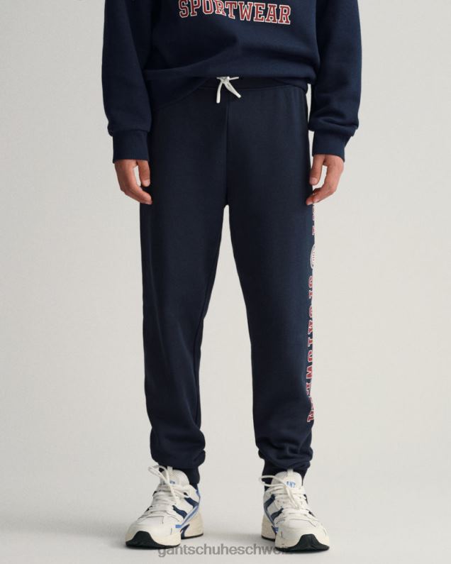Jugend Wappenschild-Hose für Teenager 0LP6X827 GANT Abendblau