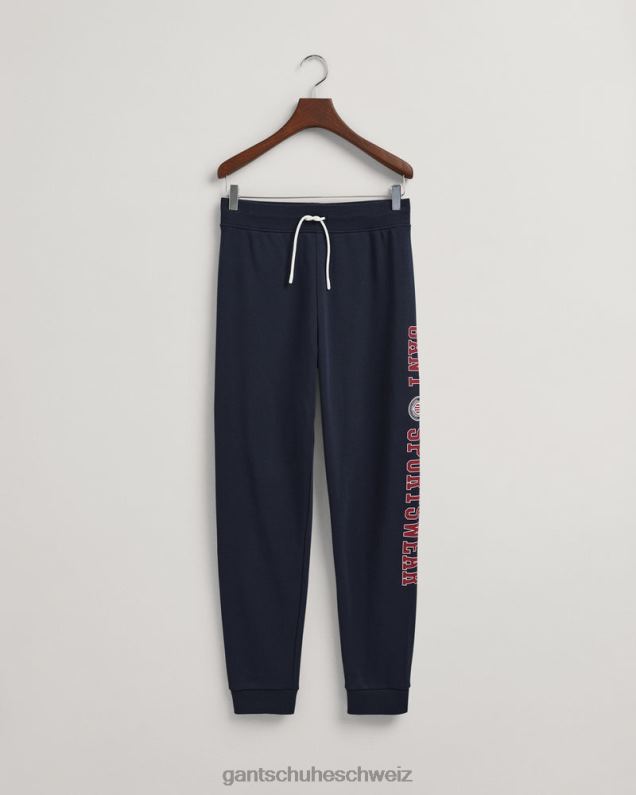 Jugend Wappenschild-Hose für Teenager 0LP6X827 GANT Abendblau