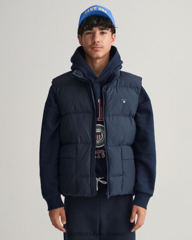 Jugend Pufferweste für Teenager 0LP6X870 GANT Abendblau