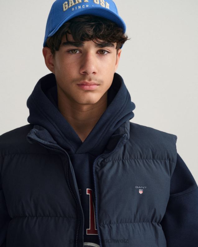 Jugend Pufferweste für Teenager 0LP6X870 GANT Abendblau