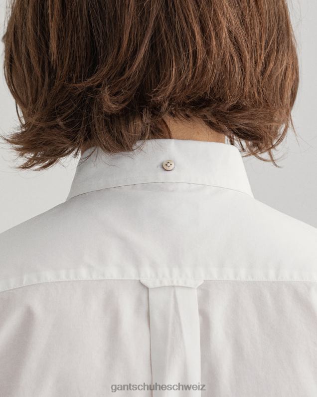 Männer Regular-Fit-Breitstoffhemd 0LP6X65 GANT Weiß