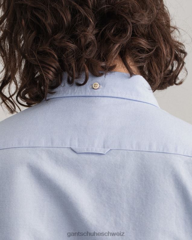 Männer Slim-Fit-Oxford-Hemd 0LP6X29 GANT Capriblau