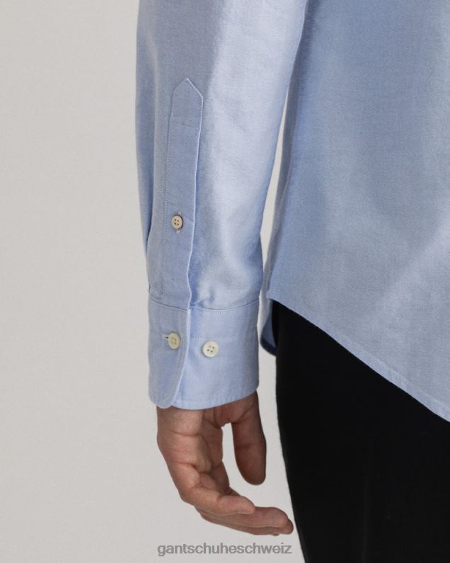 Männer Slim-Fit-Oxford-Hemd 0LP6X29 GANT Capriblau