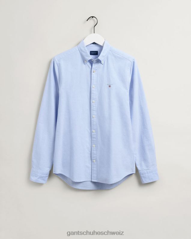 Männer Slim-Fit-Oxford-Hemd 0LP6X29 GANT Capriblau