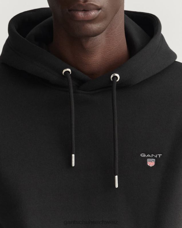 Männer Originaler Sweat-Hoodie 0LP6X274 GANT Schwarz