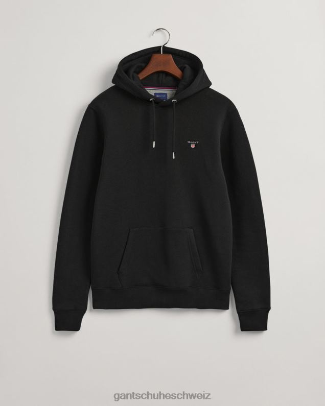 Männer Originaler Sweat-Hoodie 0LP6X274 GANT Schwarz