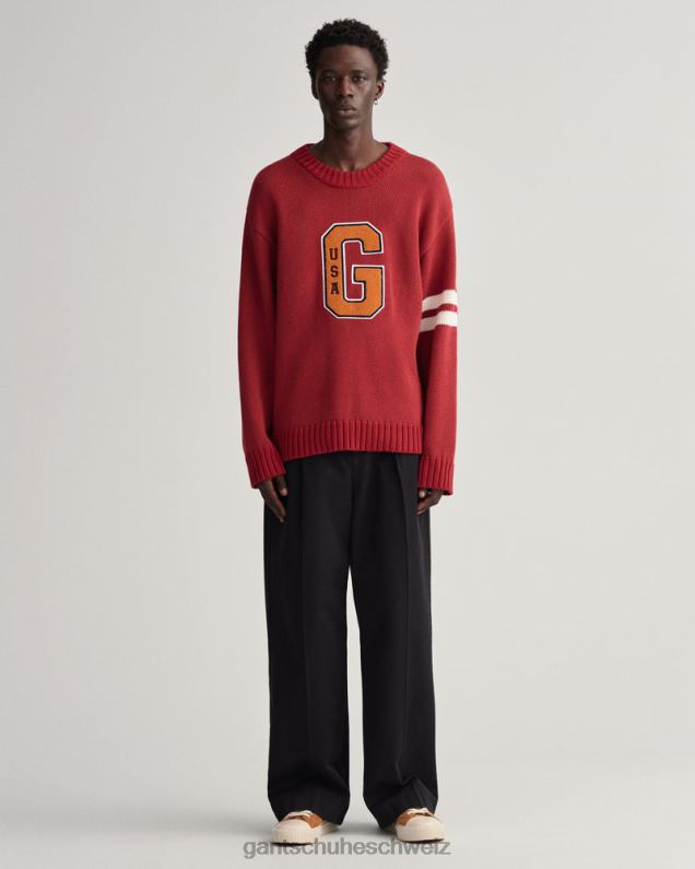 Männer Chinos mit plissiertem Volumen 0LP6X401 GANT Ebenholzschwarz