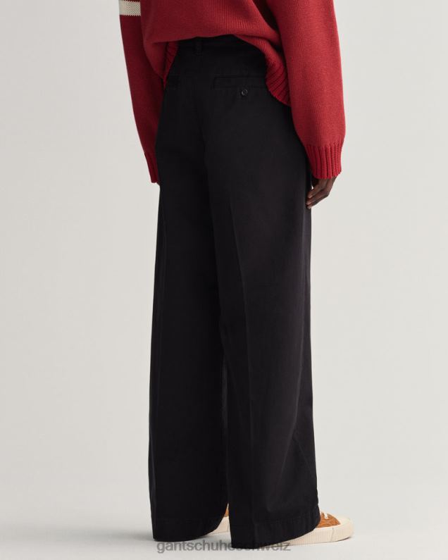 Männer Chinos mit plissiertem Volumen 0LP6X401 GANT Ebenholzschwarz