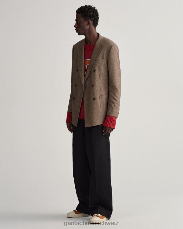 Männer Chinos mit plissiertem Volumen 0LP6X401 GANT Ebenholzschwarz