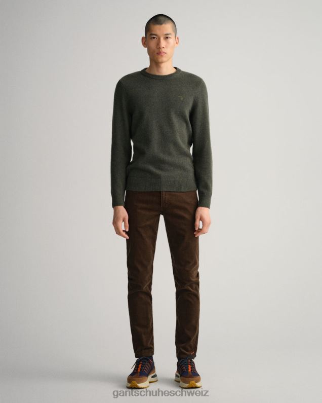 Männer Hayes Slim-Fit-Cordjeans 0LP6X420 GANT sattes Braun