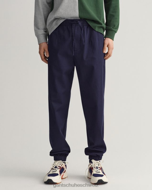 Männer Jogger-Chinos 0LP6X404 GANT Marine