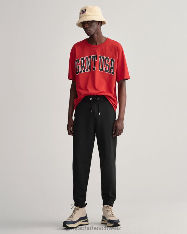 Männer Originale Jogginghose 0LP6X287 GANT Schwarz