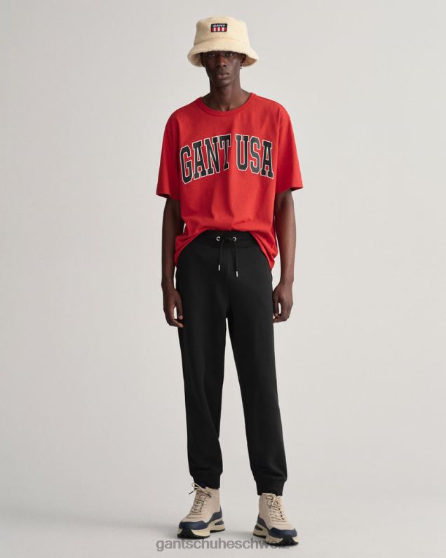 Männer Originale Jogginghose 0LP6X287 GANT Schwarz