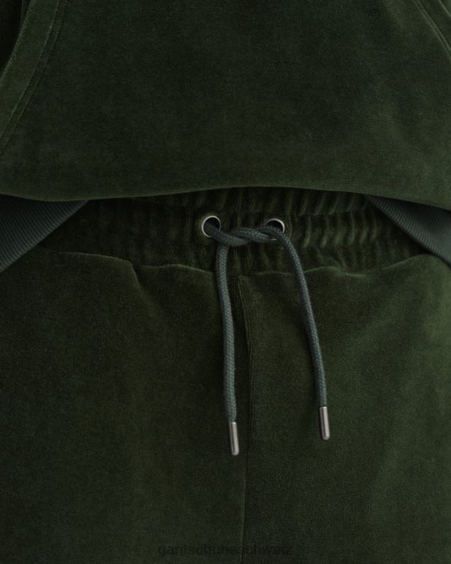 Männer Velourshose 0LP6X242 GANT Sturmgrün