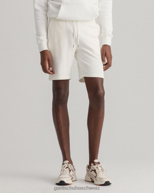 Männer Originale Sweatshorts 0LP6X397 GANT Eierschale
