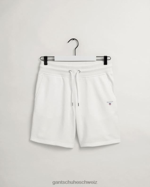 Männer Originale Sweatshorts 0LP6X397 GANT Eierschale