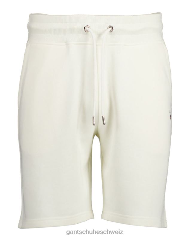 Männer Originale Sweatshorts 0LP6X397 GANT Eierschale