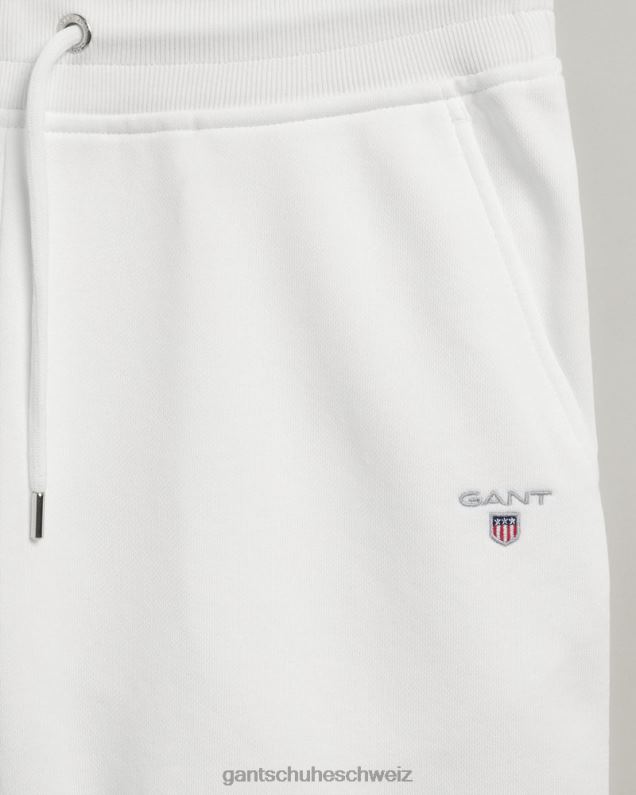 Männer Originale Sweatshorts 0LP6X397 GANT Eierschale