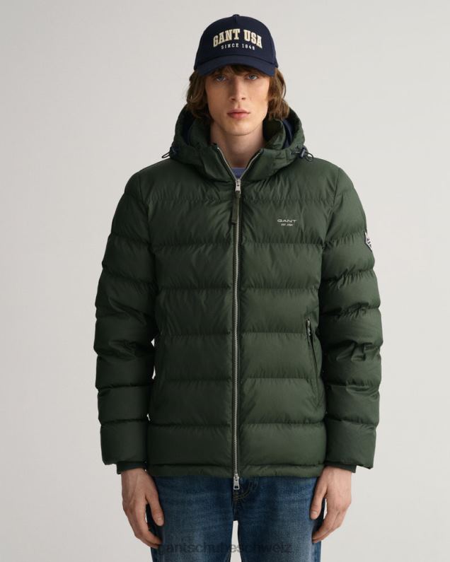 Männer Aktive Cloud-Jacke 0LP6X391 GANT Sturmgrün
