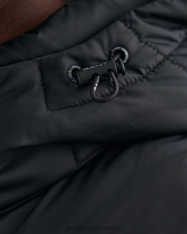 Männer Aktive Wolkenweste 0LP6X389 GANT Schwarz