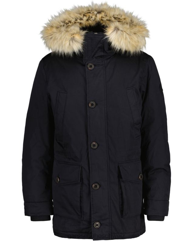 Männer Winterparka 0LP6X368 GANT Schwarz
