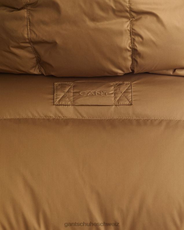 Männer glänzende Pufferjacke 0LP6X375 GANT Toffeebeige