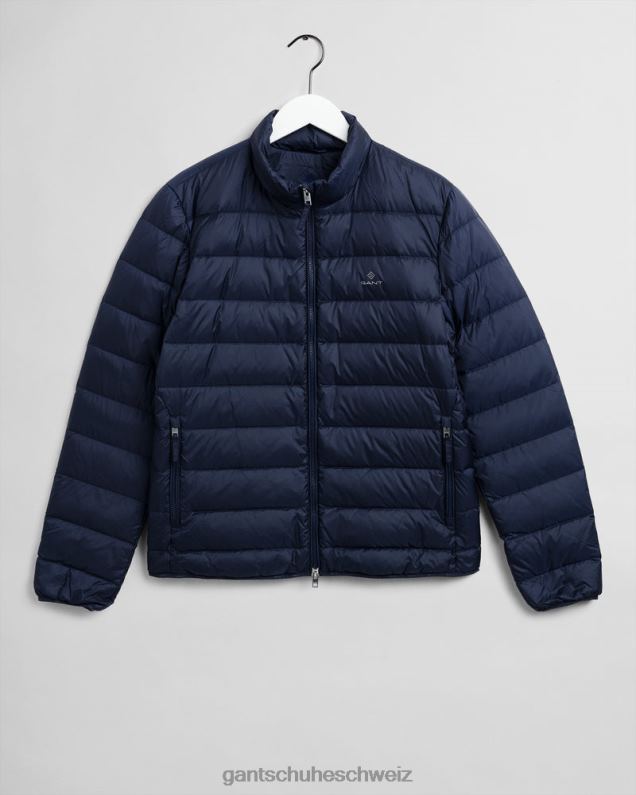 Männer leichte Daunenjacke 0LP6X379 GANT Abendblau