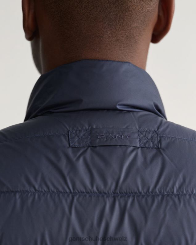 Männer leichte Daunenweste 0LP6X385 GANT Abendblau