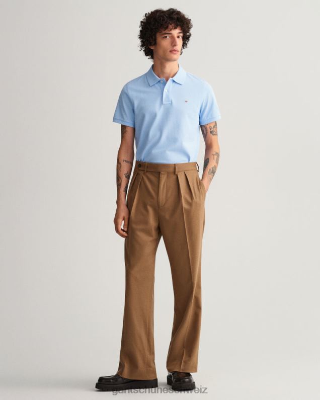 Männer Originales Piqué-Poloshirt 0LP6X117 GANT Capriblau