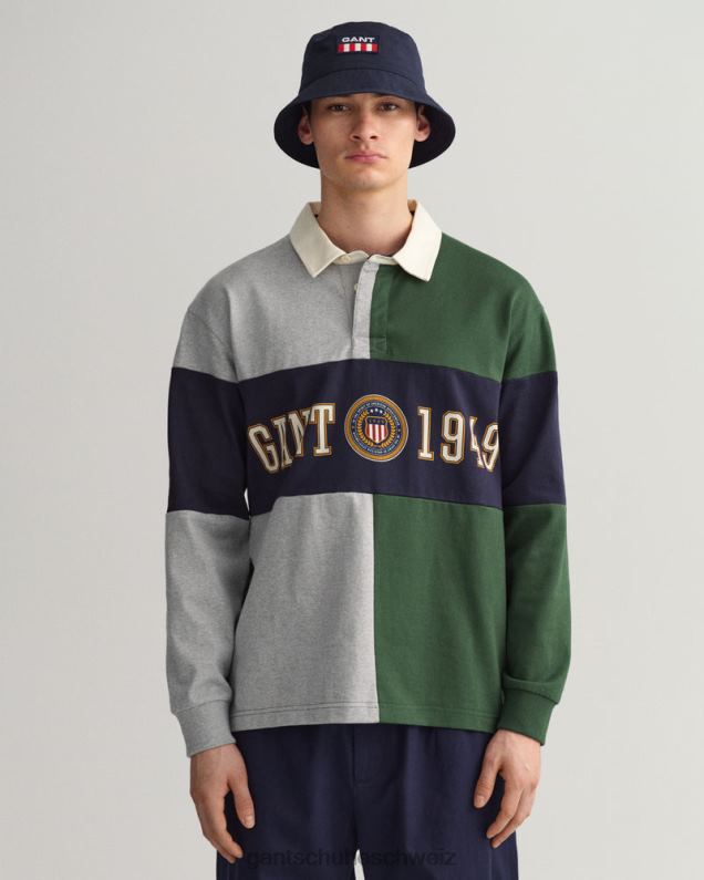 Männer Wappenschild Rugger 0LP6X216 GANT Waldgrün