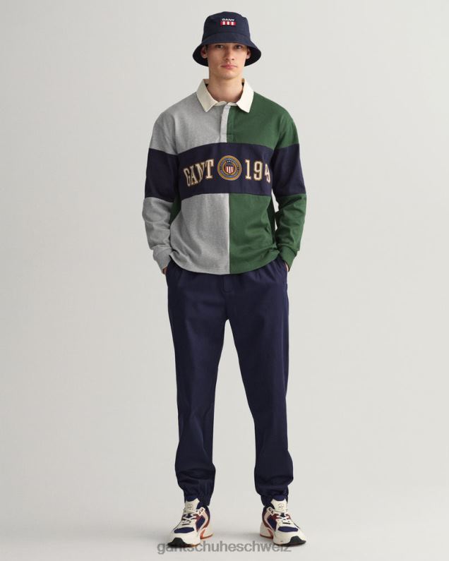 Männer Wappenschild Rugger 0LP6X216 GANT Waldgrün