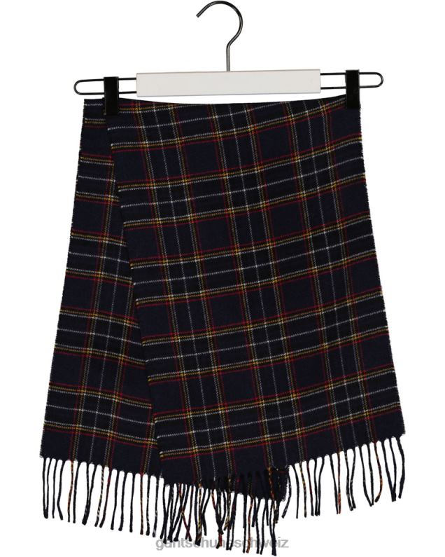 Männer Gewebter Schal mit Schottenkaro 0LP6X559 GANT Marine