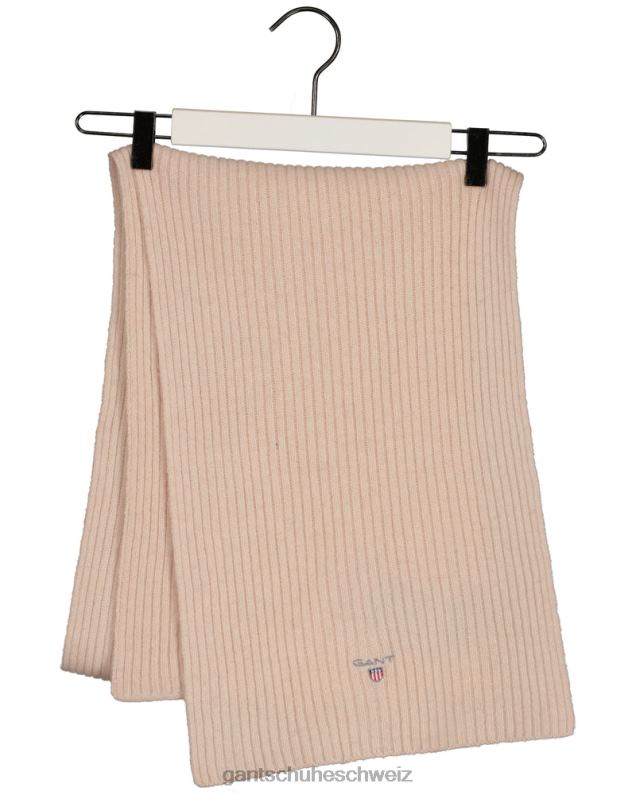 Männer Wollstrickschal 0LP6X567 GANT silberne Pfingstrose