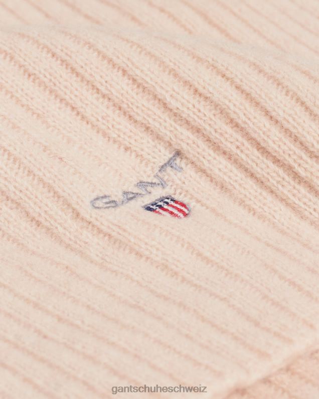 Männer Wollstrickschal 0LP6X567 GANT silberne Pfingstrose